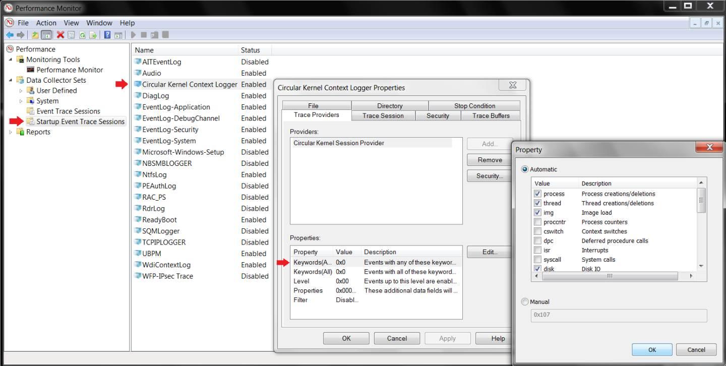 Boot trace en Windows 11