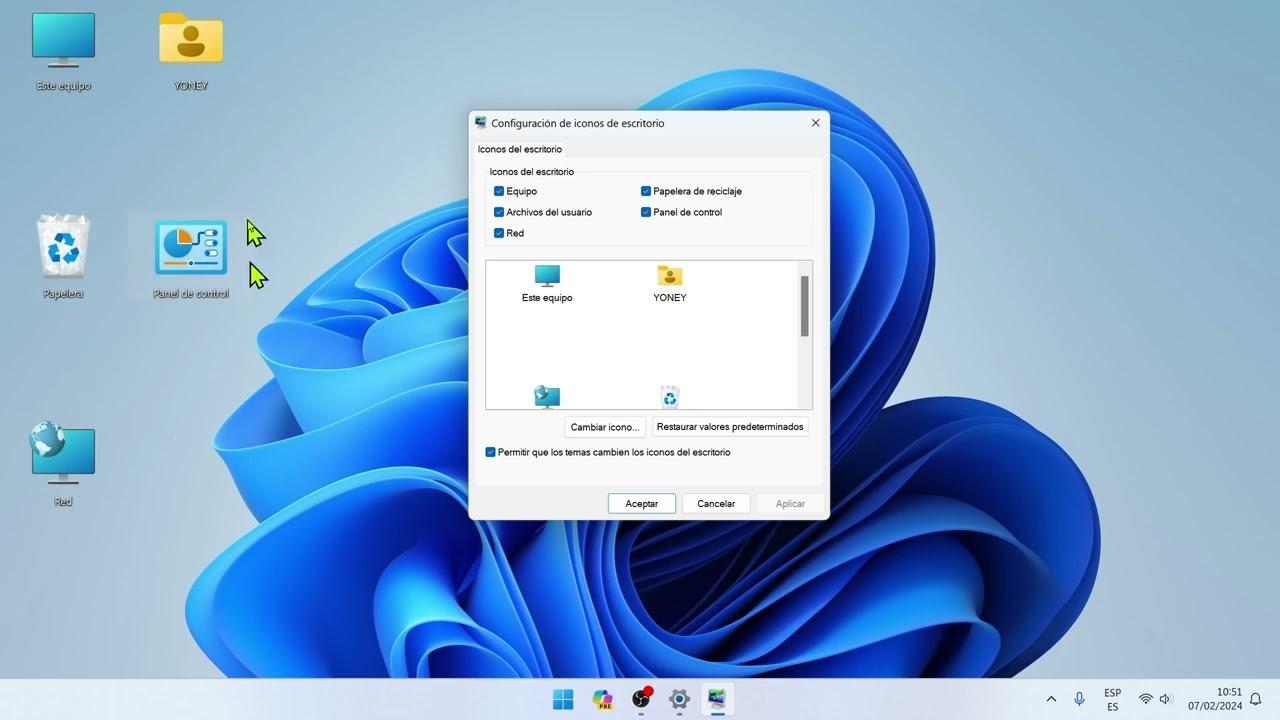 Opciones 3D en Windows 11