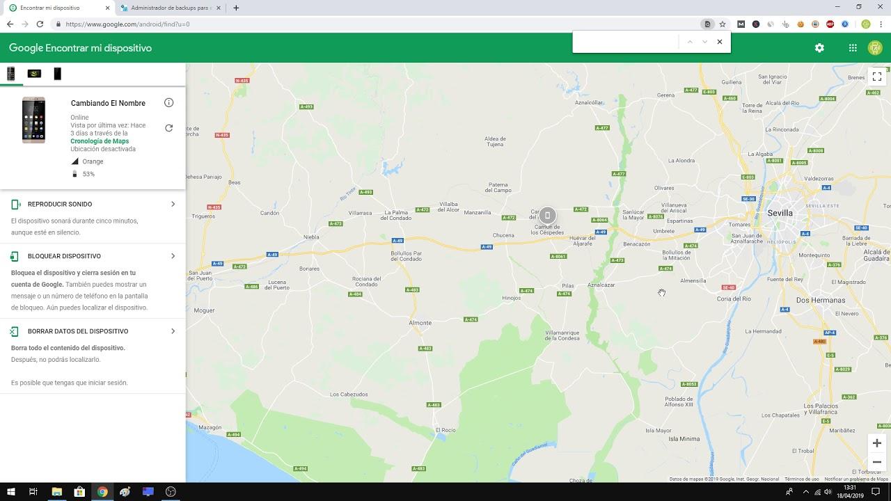 Ajustes necesarios para ubicar contactos en Google Maps