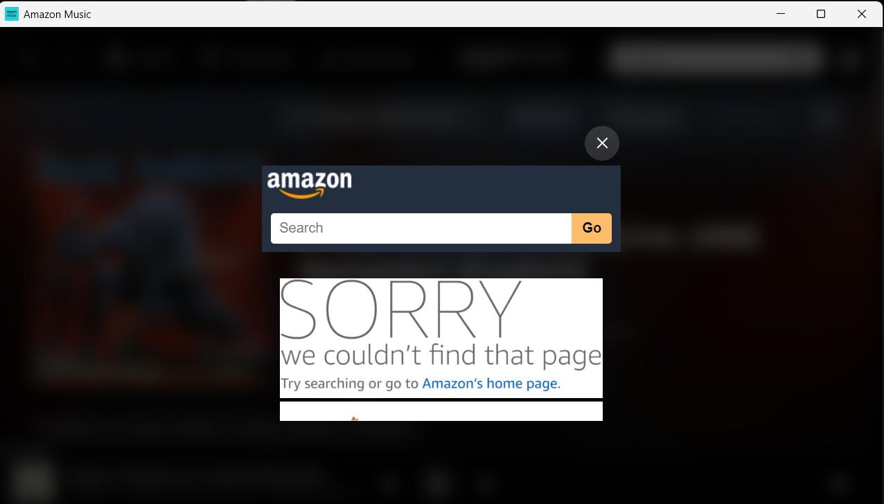 Descargar Amazon Music en Windows 11