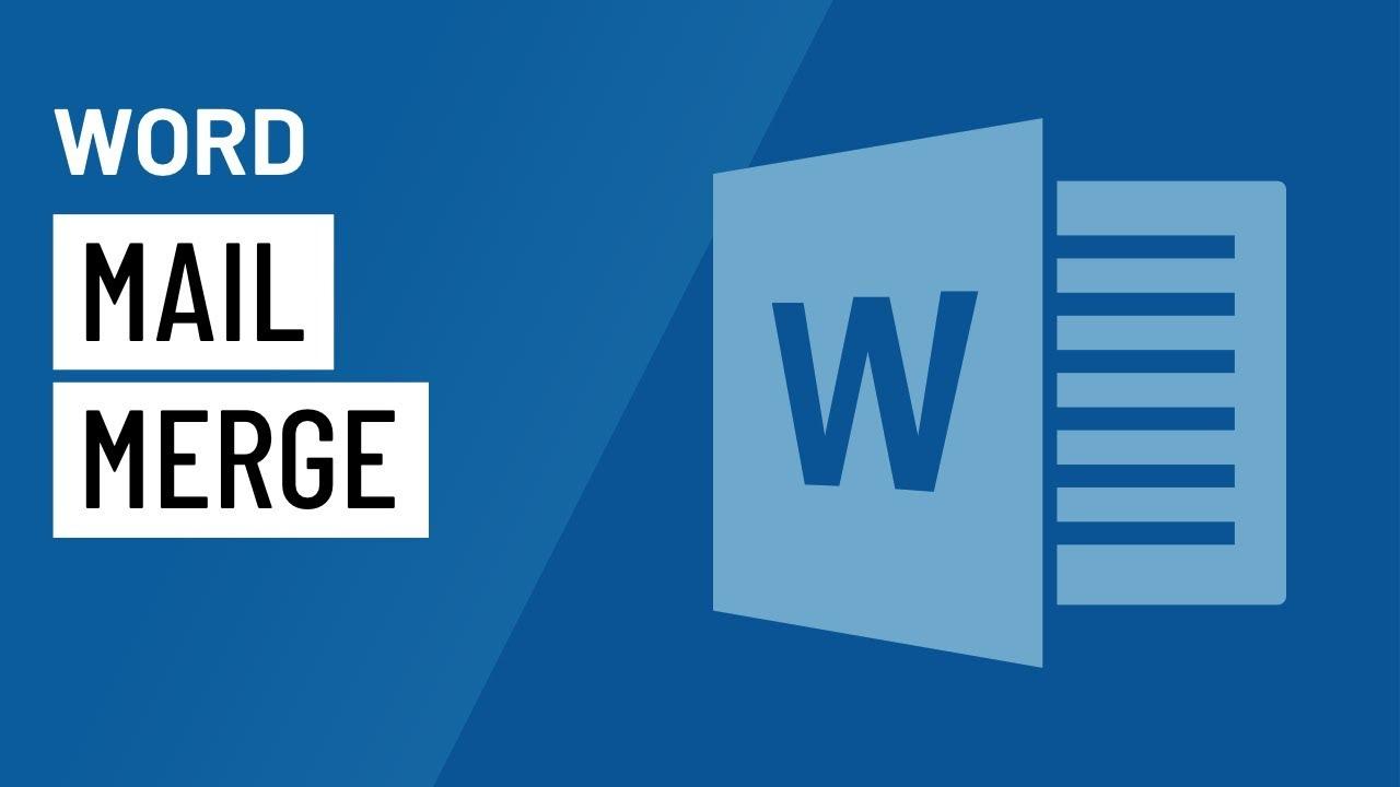 Mail Merge en Word