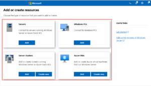 Windows Admin Center para gestionar múltiples PCs