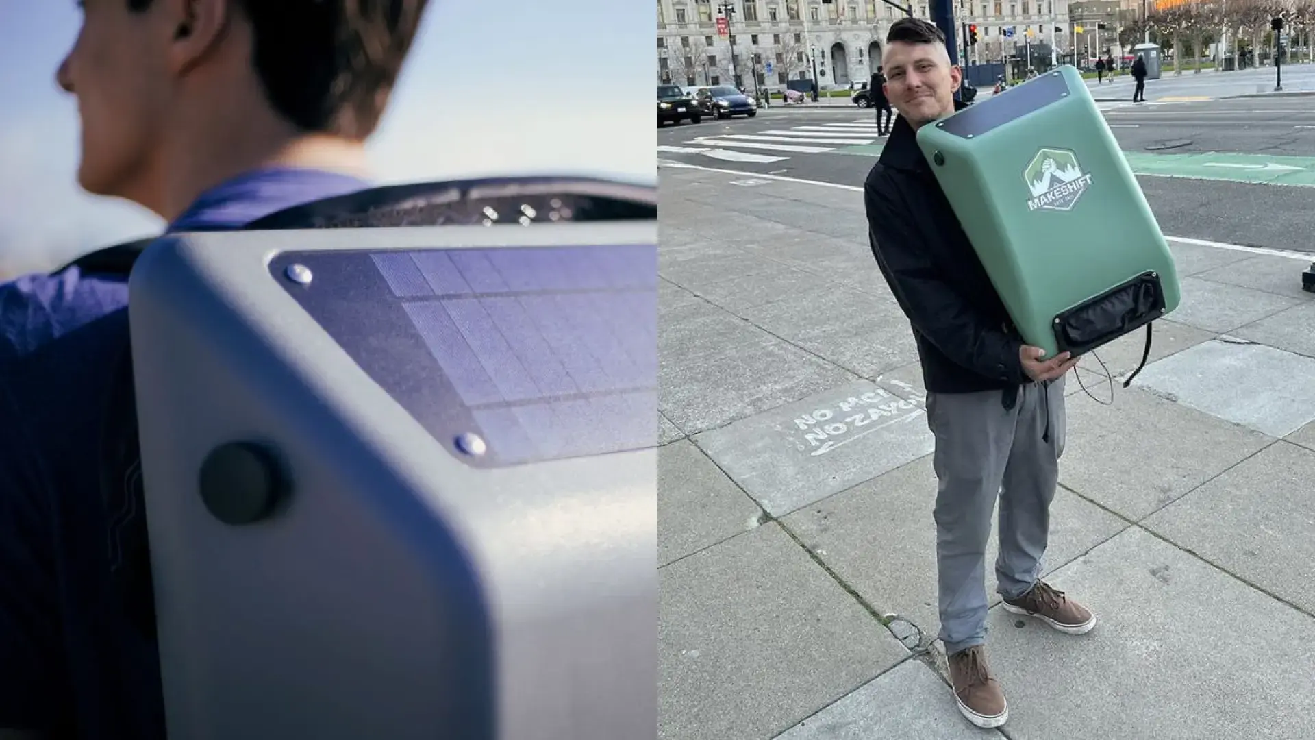 características de la mochila makeshift