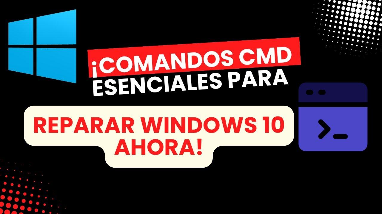 Herramientas SFC, DISM y CHKDSK