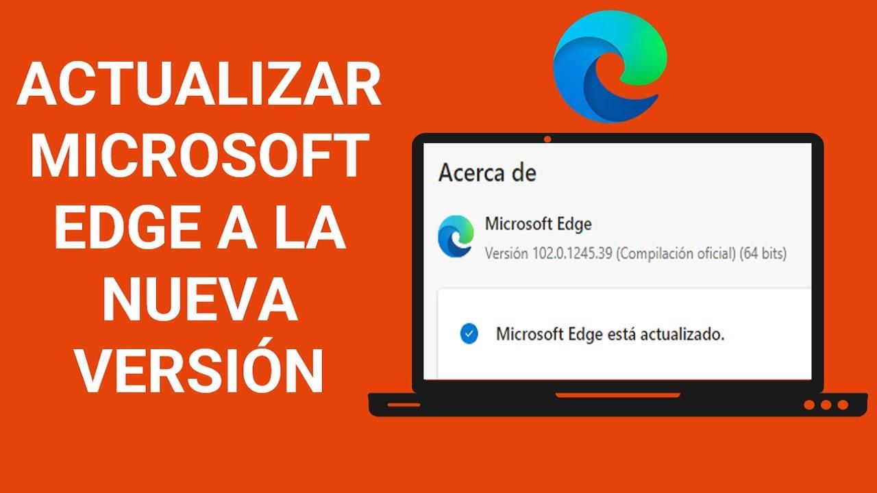 Actualizar Edge en Windows 11