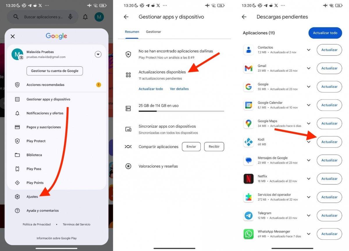 Copias de seguridad y solución de problemas en Kodi