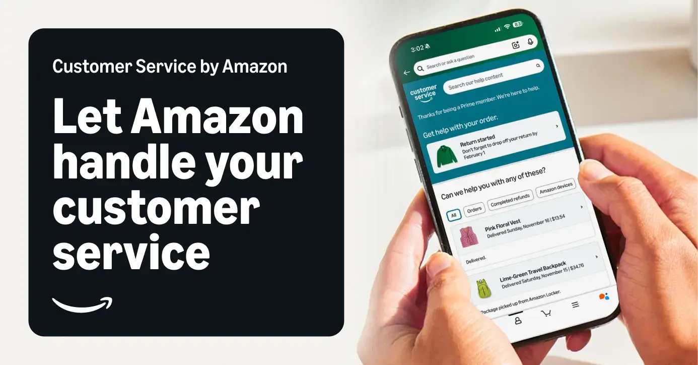 Opciones de contacto de Amazon