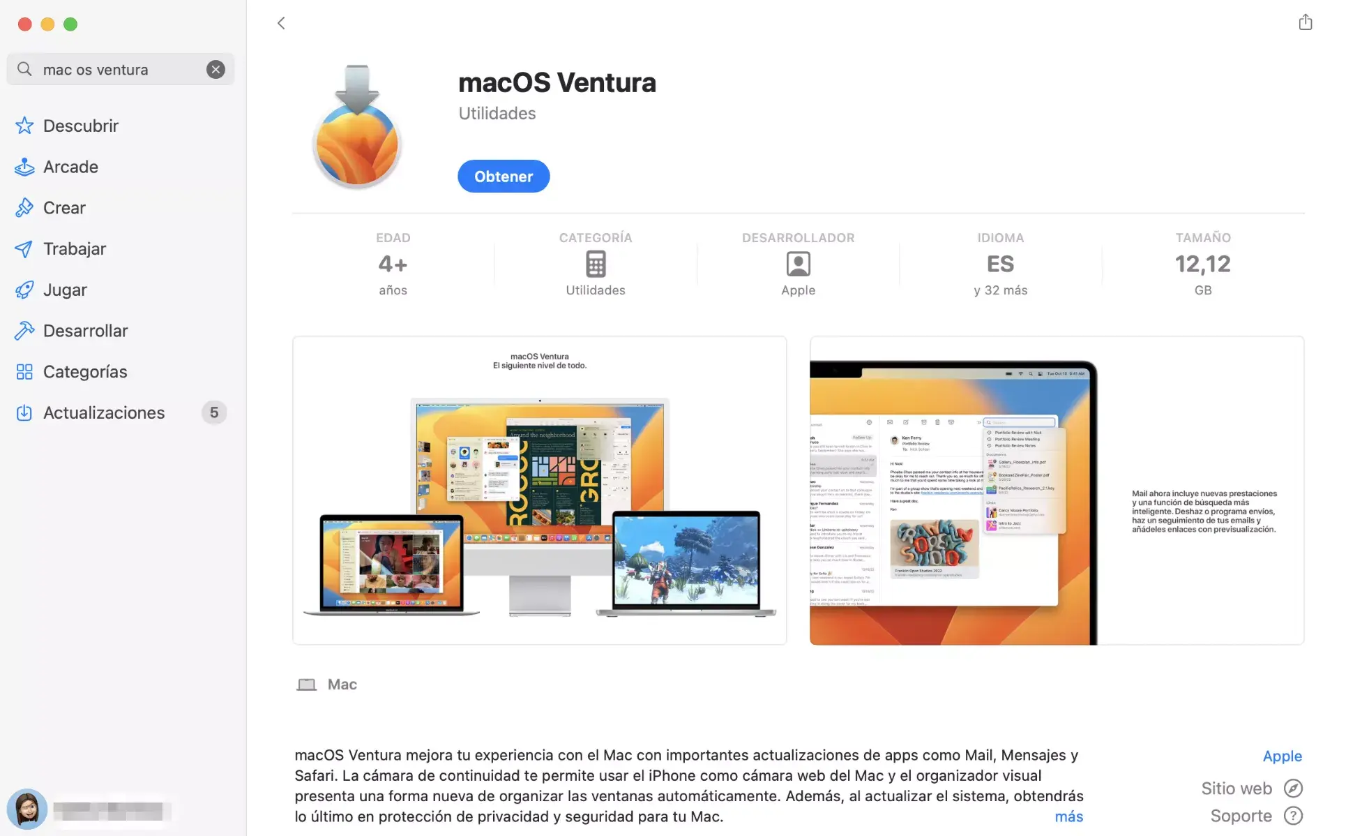 Instalación desde USB Instalar macOS desde USB