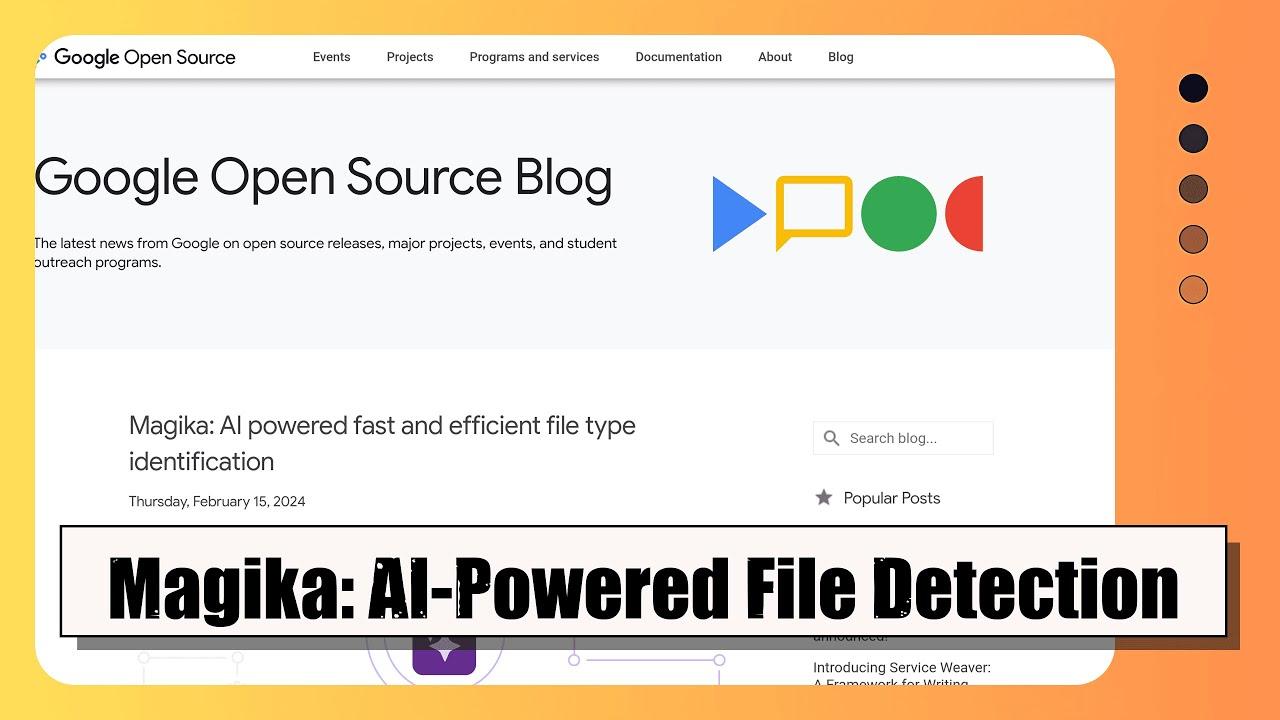 Herramienta Magika de Google para tipos de archivo