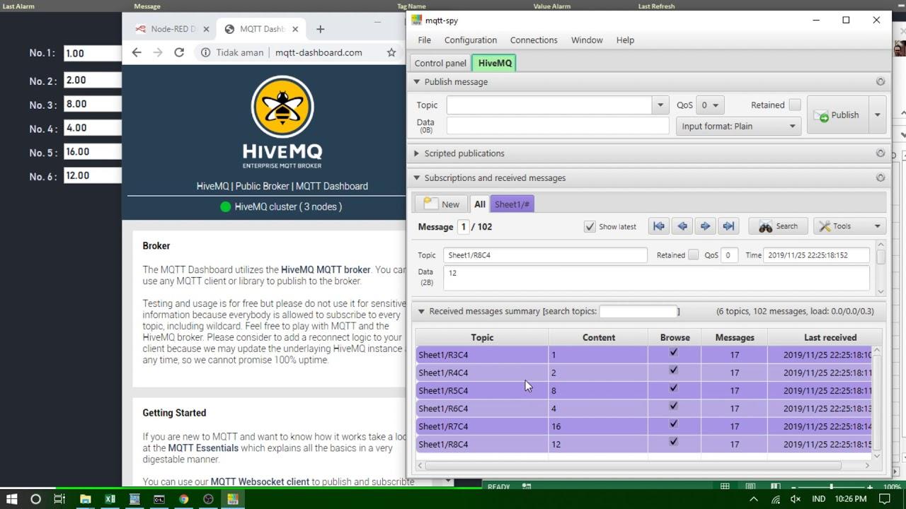 Herramientas para exportar datos MQTT