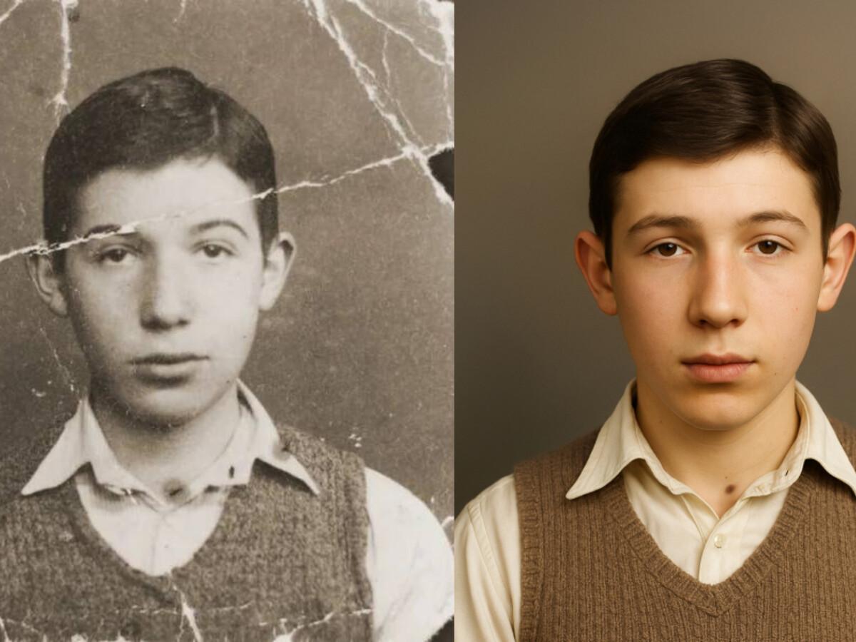 Restaurar fotos antiguas con IA