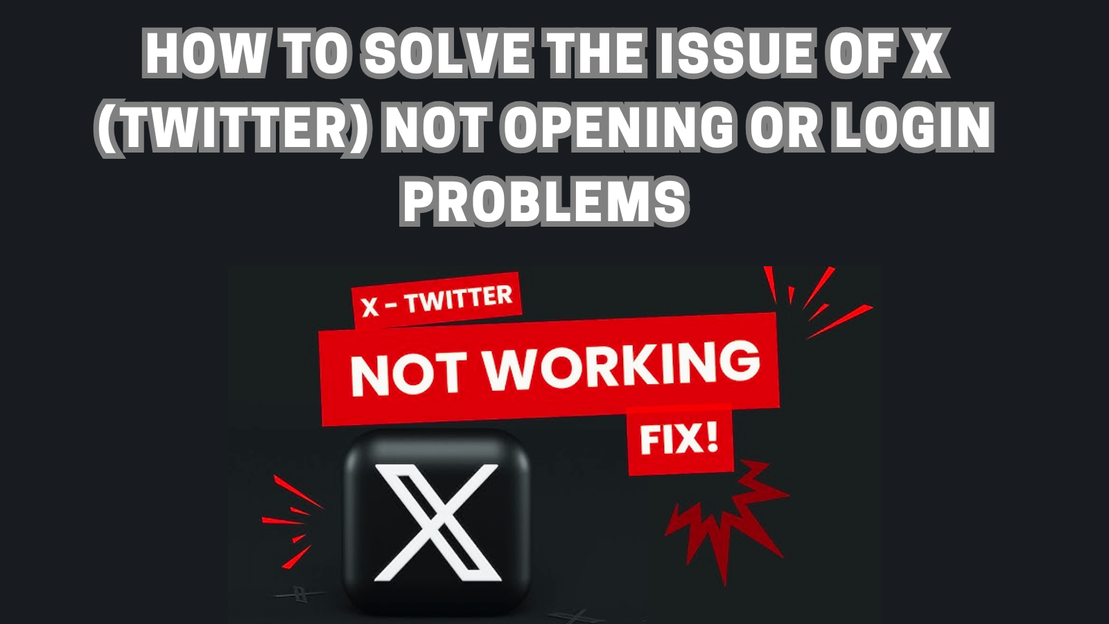 cómo solucionar problemas para iniciar sesión en X