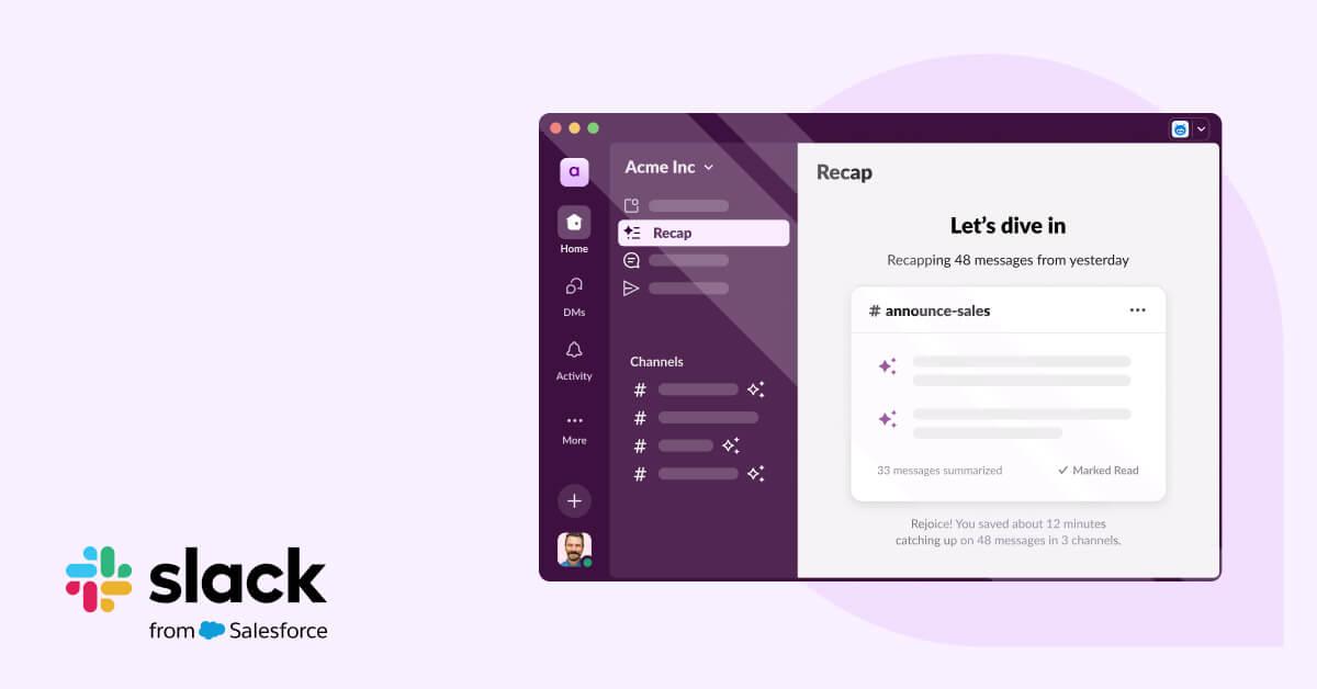 cómo usar la ia en slack