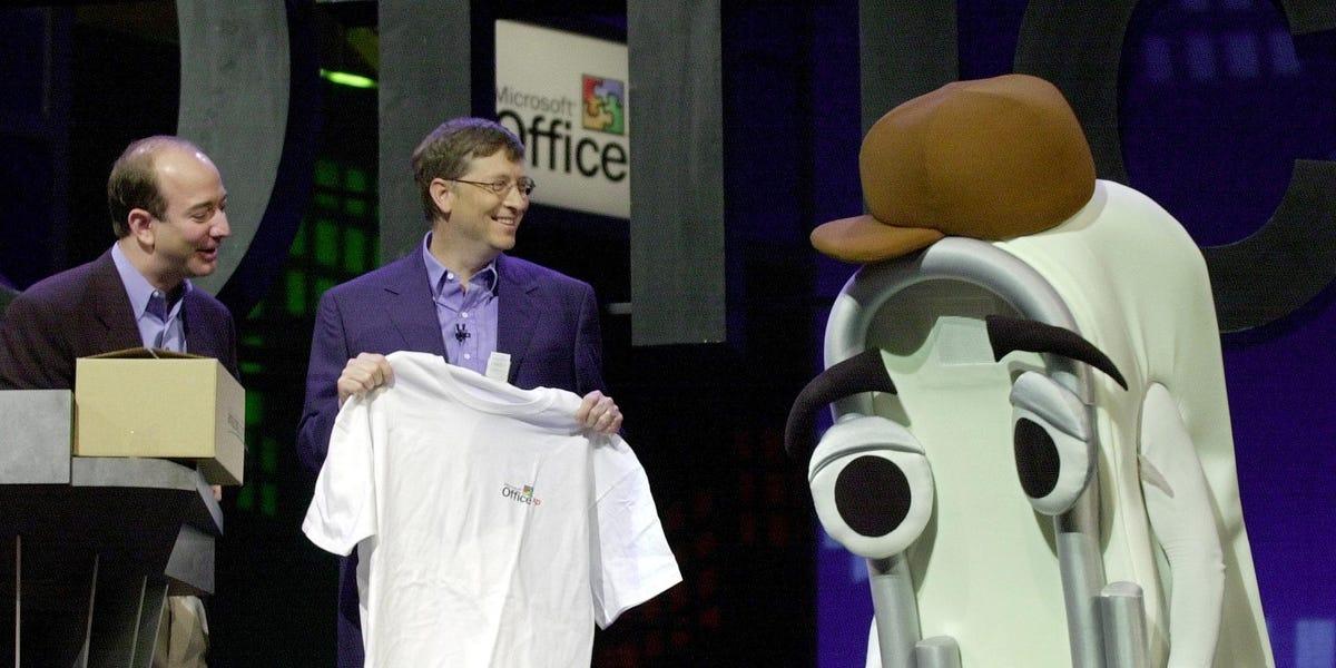 Historia del asistente Clippy de Microsoft