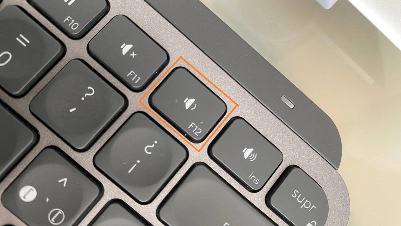 Teclas de función F1 a F12 en un teclado