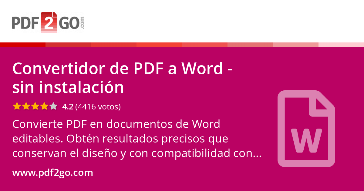Abrir PDF en Word