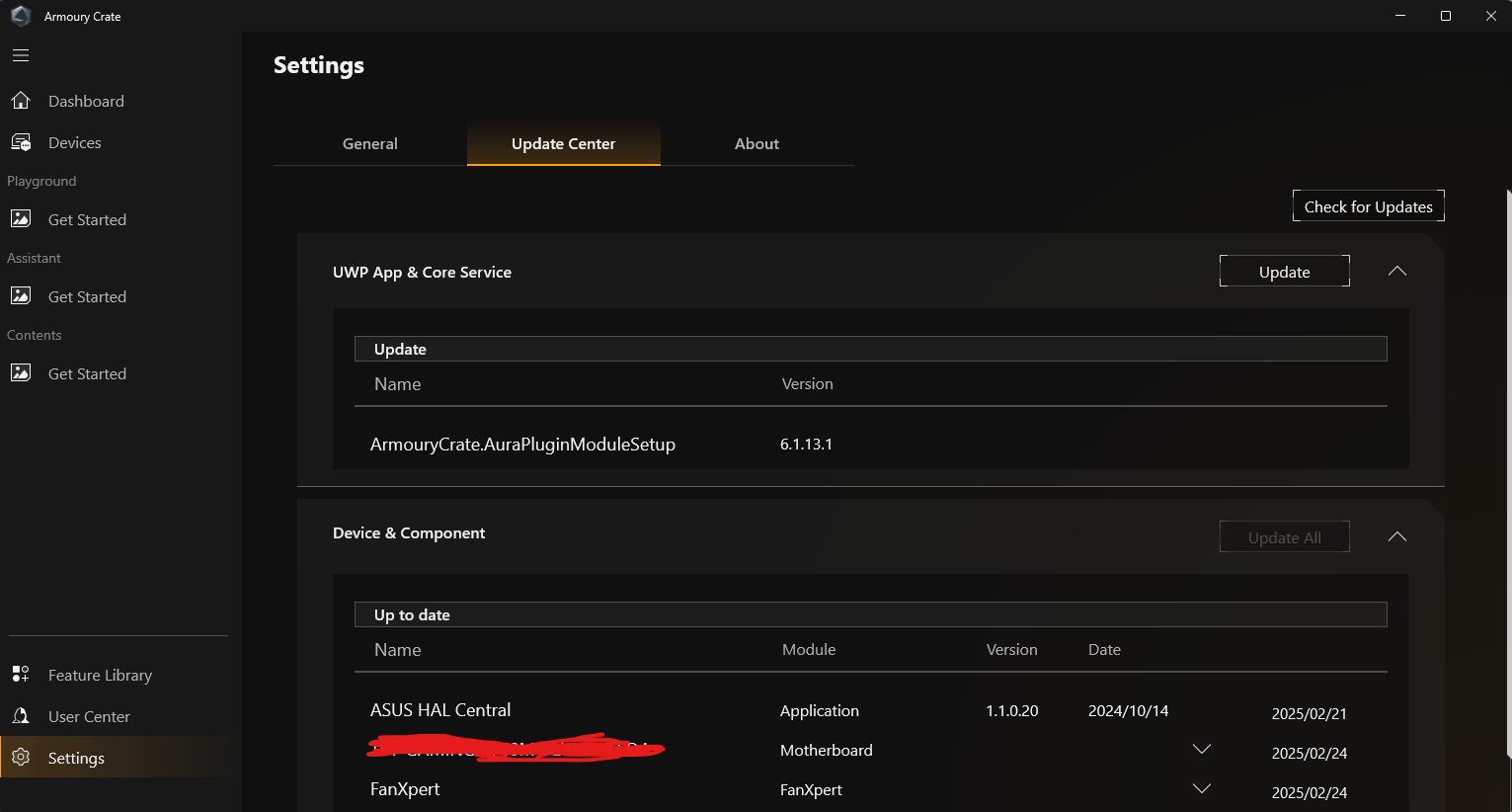Actualizar drivers con ASUS Armoury Crate Actualizar drivers con ASUS Armoury Crate