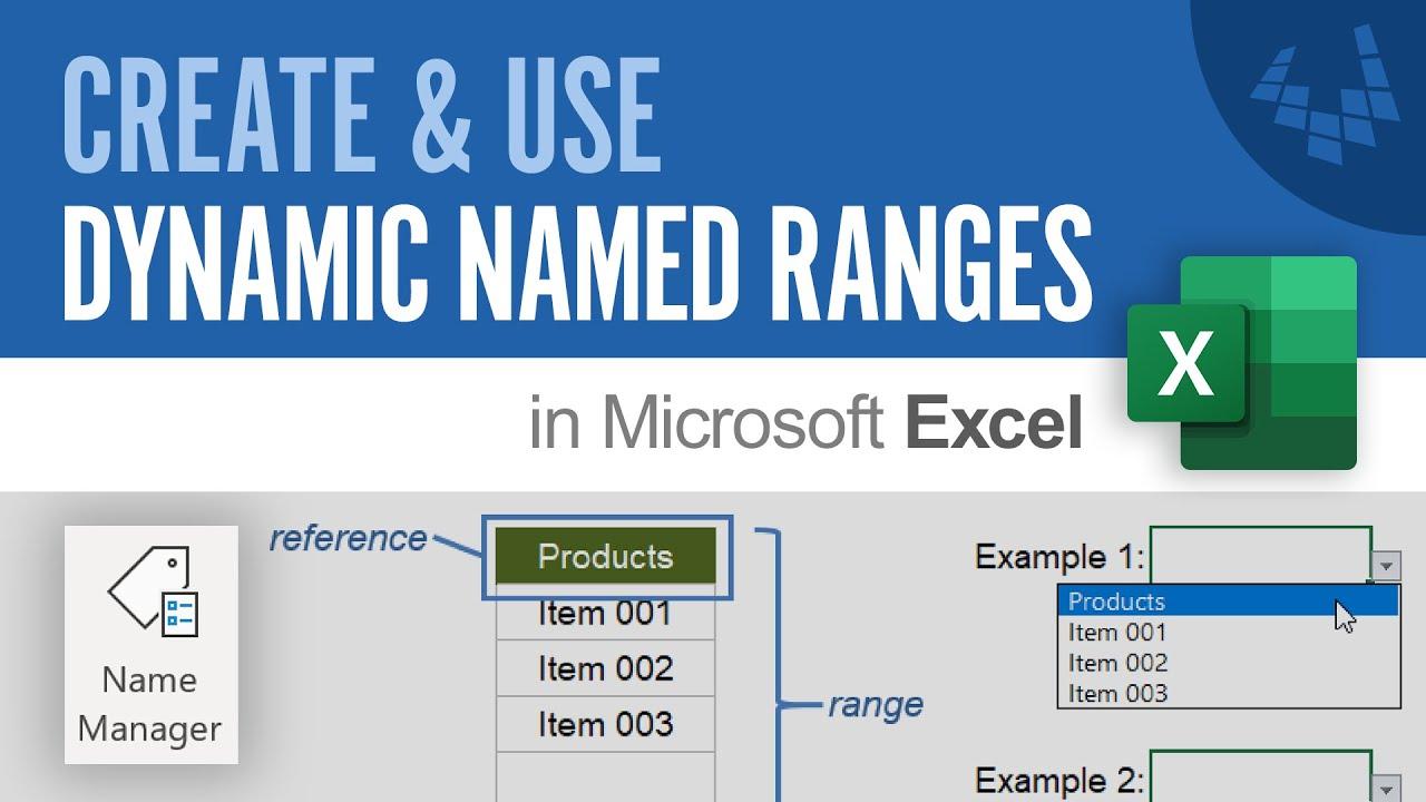 Gráfico dinámico en Excel con rangos con nombre