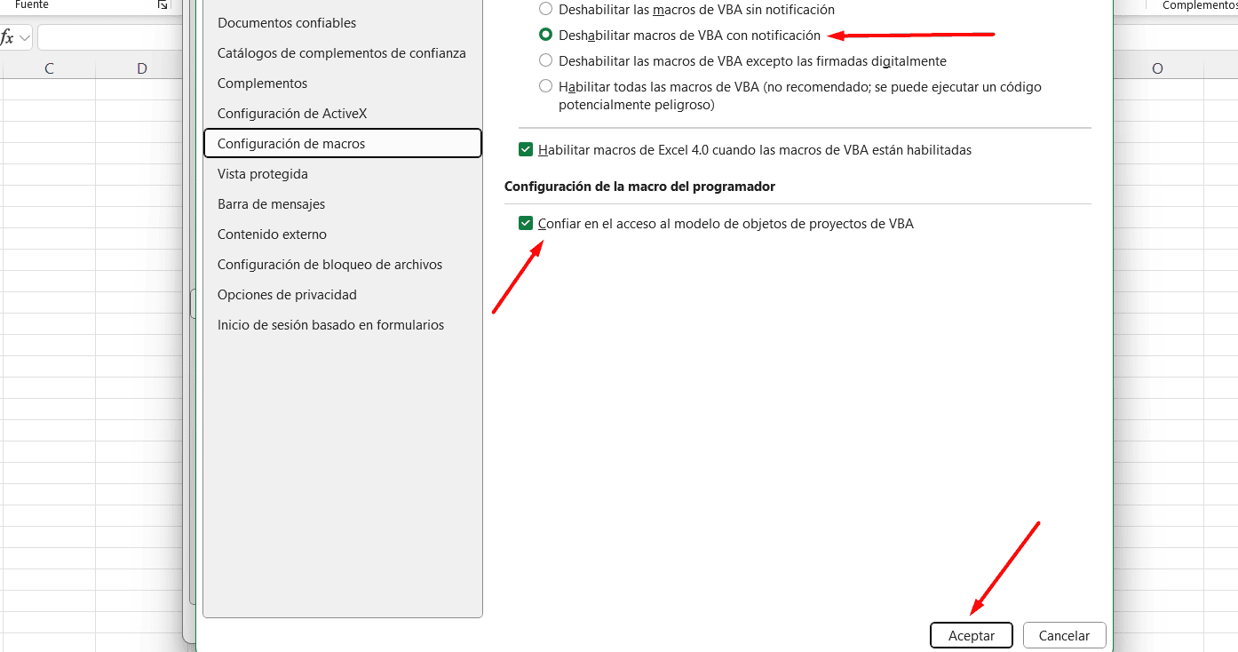 Bloquear macros no firmadas en Office Bloquear macros no firmadas en Office