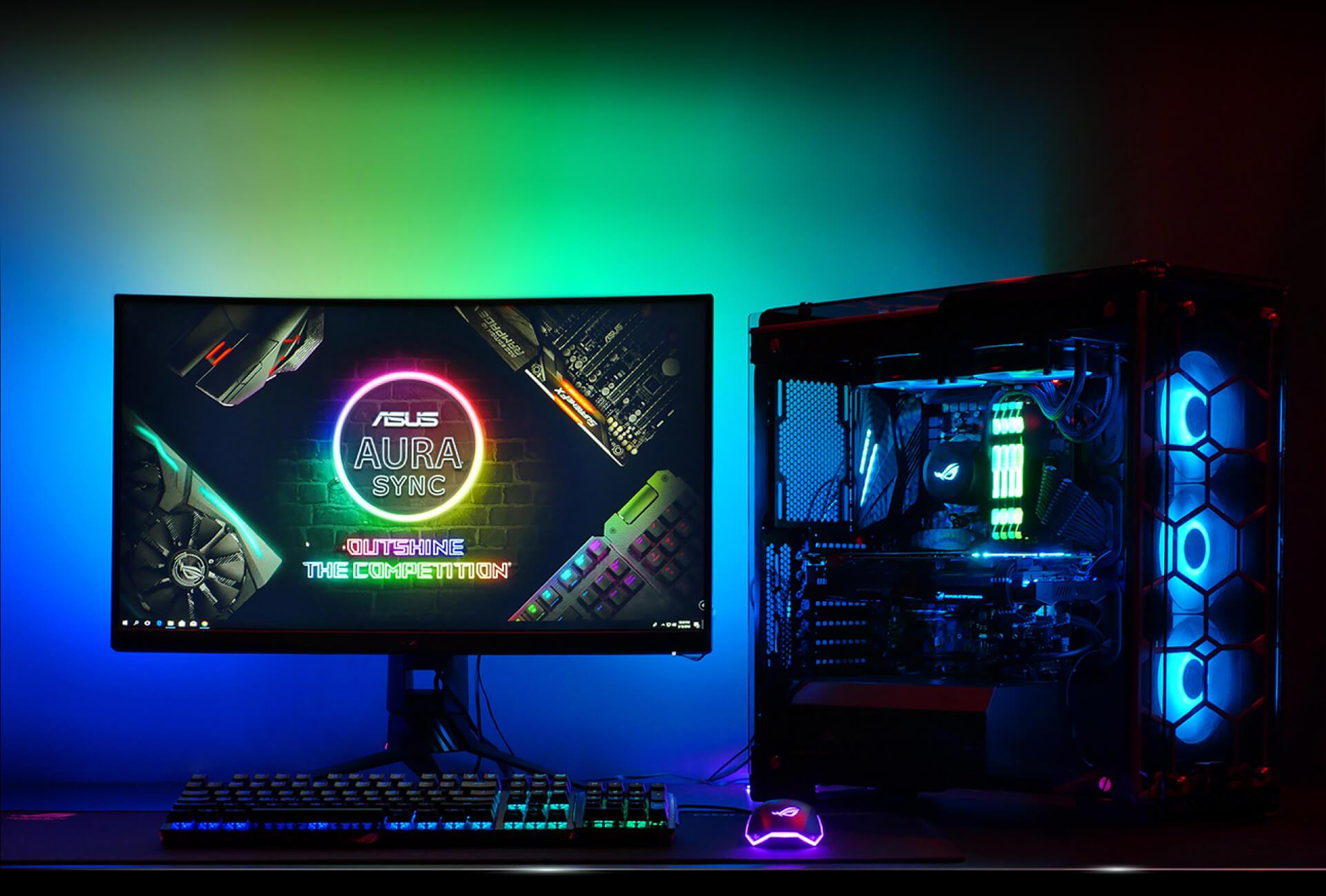 Dispositivos compatibles con Aura Sync