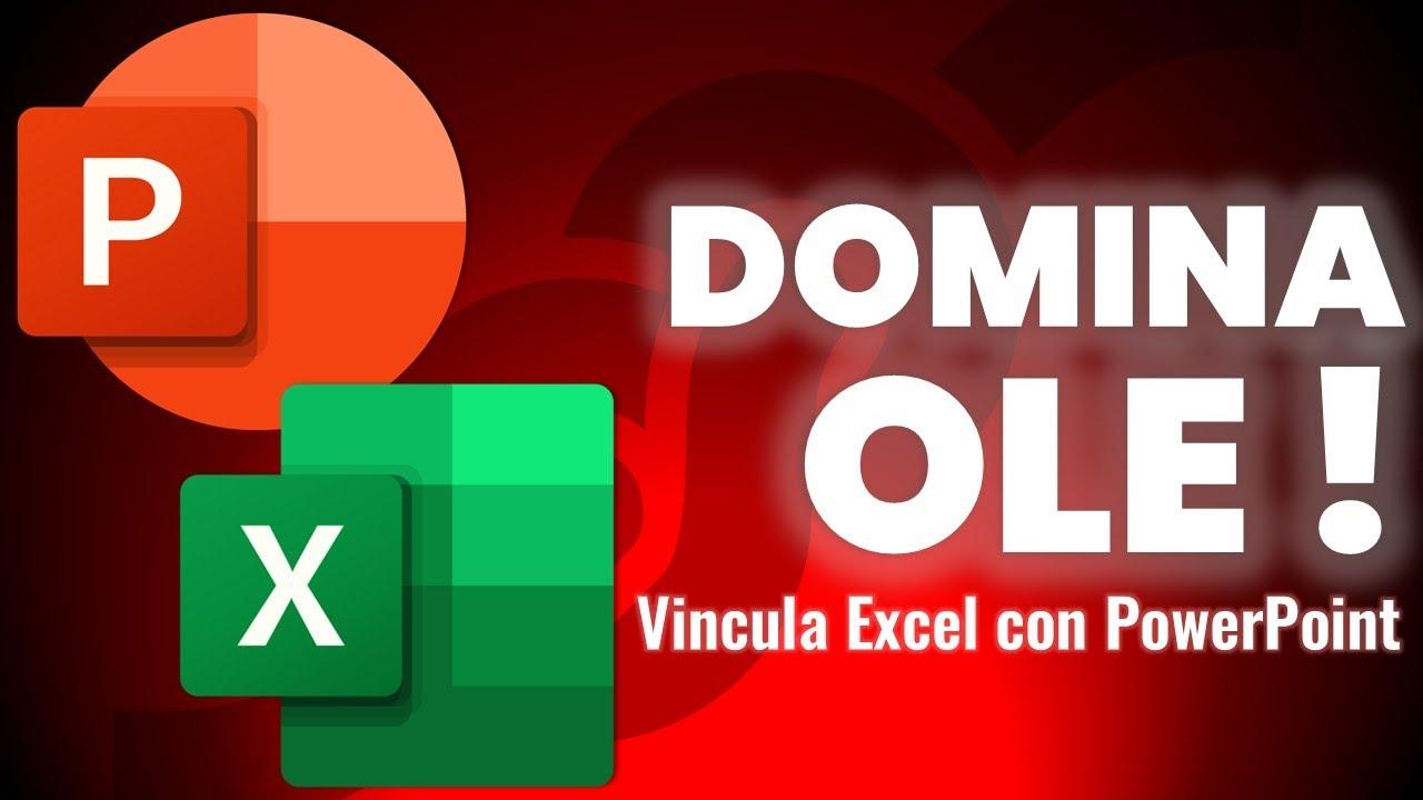 Enlaces dinamicos OLE DDE entre Excel y PowerPoint