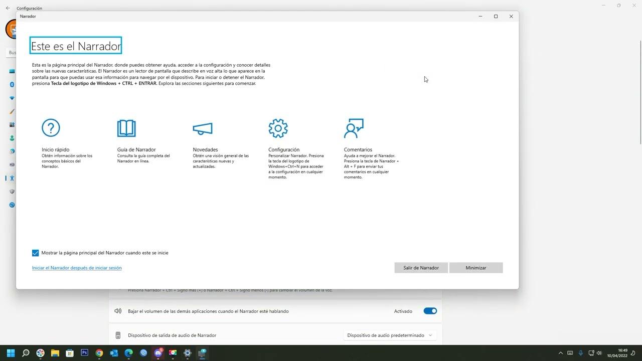 Activación por voz en Windows 11