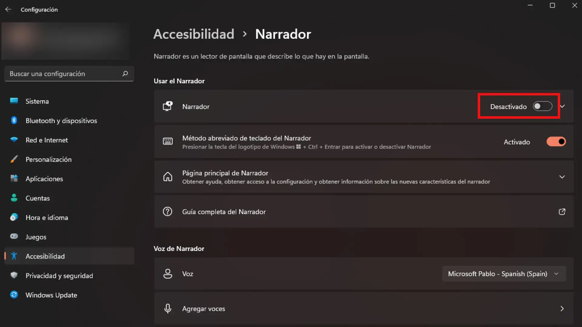 Personalización de texto en Windows Personalización de texto en Windows