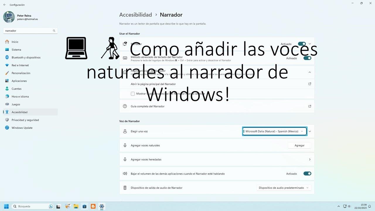 Privacidad de voz en Windows 11