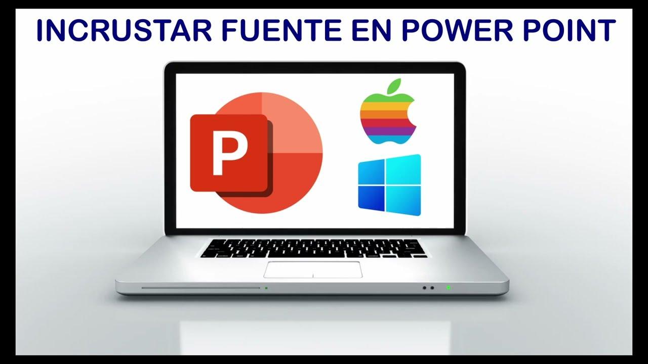 Cómo incrustar fuentes en PowerPoint