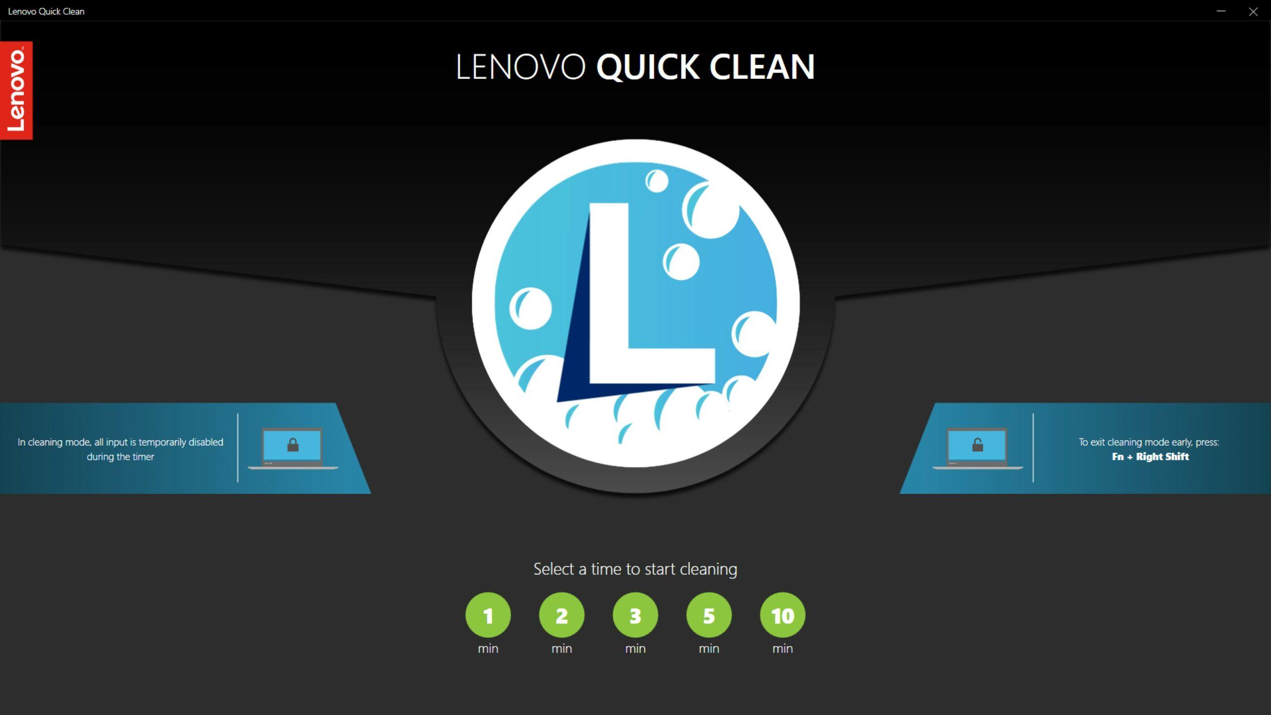 Lenovo Quick Clean en Windows 11