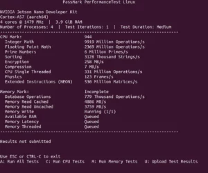 Passmark PerformanceTest para medir rendimiento de la RAM