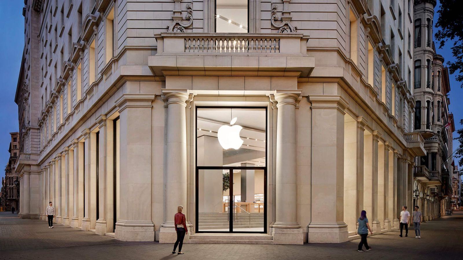 Apple Store icónica en Barcelona