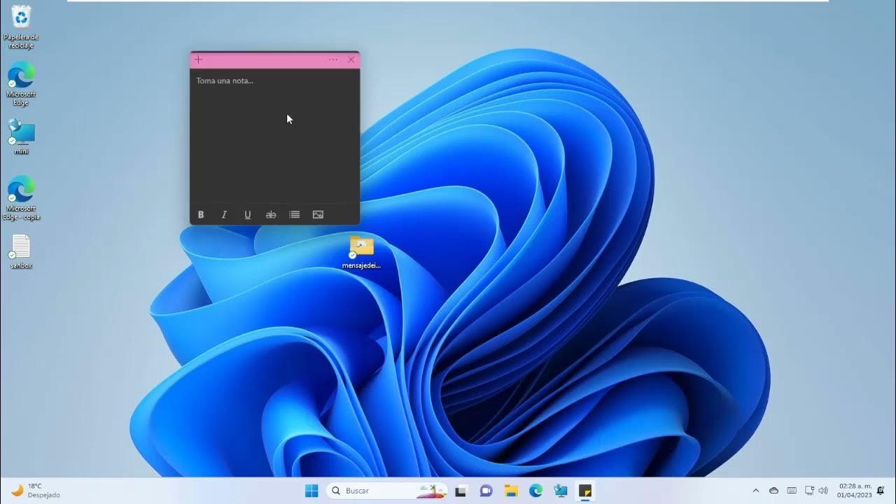 Opciones de formato en Notas rápidas