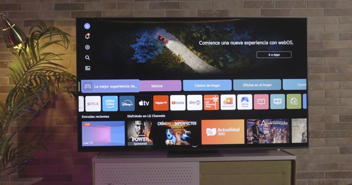 Actualizar Smart TV LG con webOS