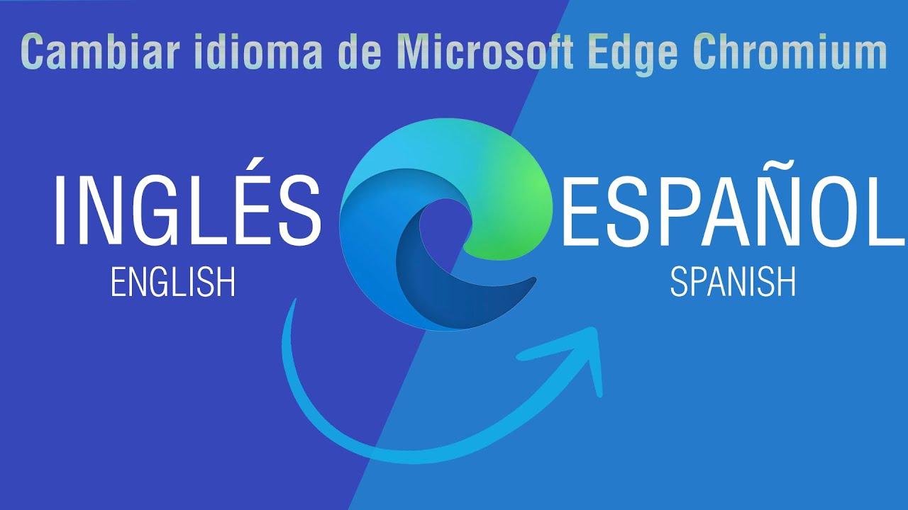 Configuración de idioma en Edge