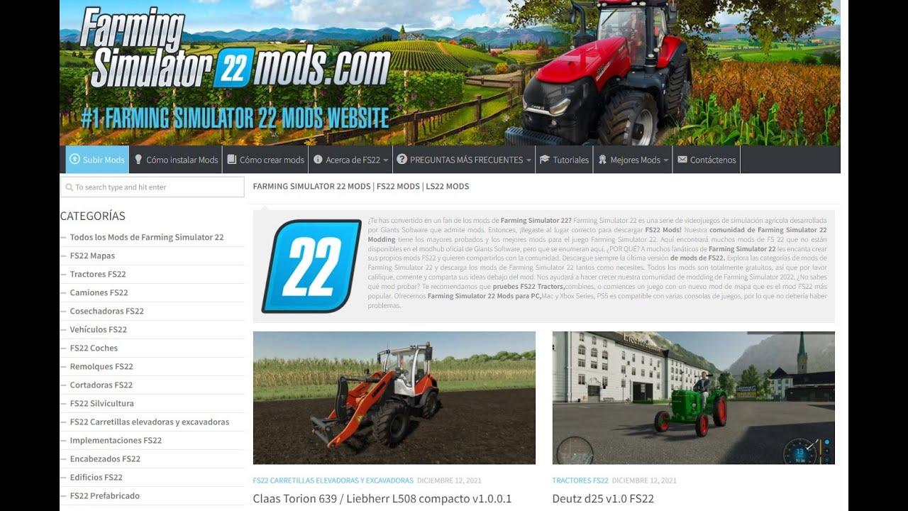 Guía para descargar e instalar mods de Farming Simulator