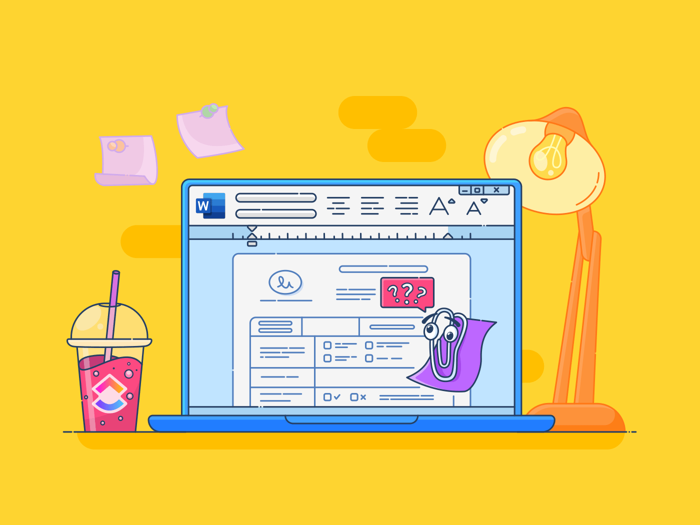 cómo dibujar en un documento de word