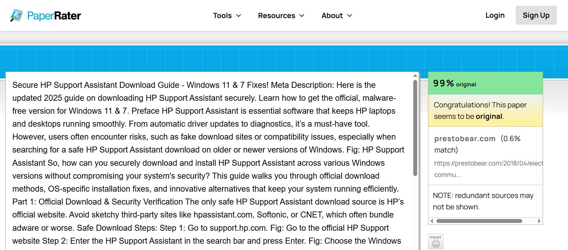 Funciones de HP Support Assistant