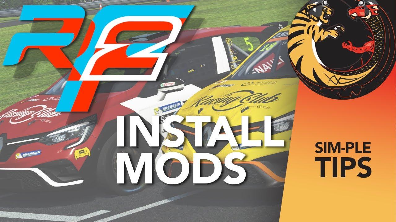 Guía para instalar mods en rFactor 2