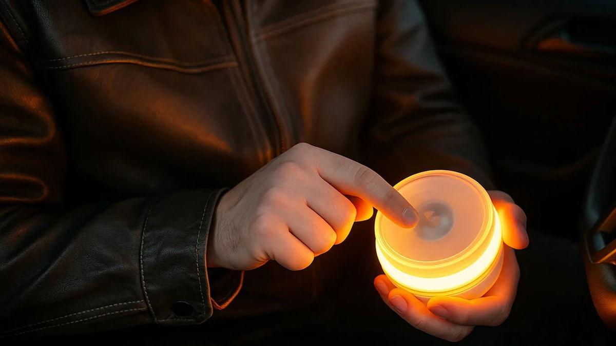 Baliza V16 de emergencia en coche