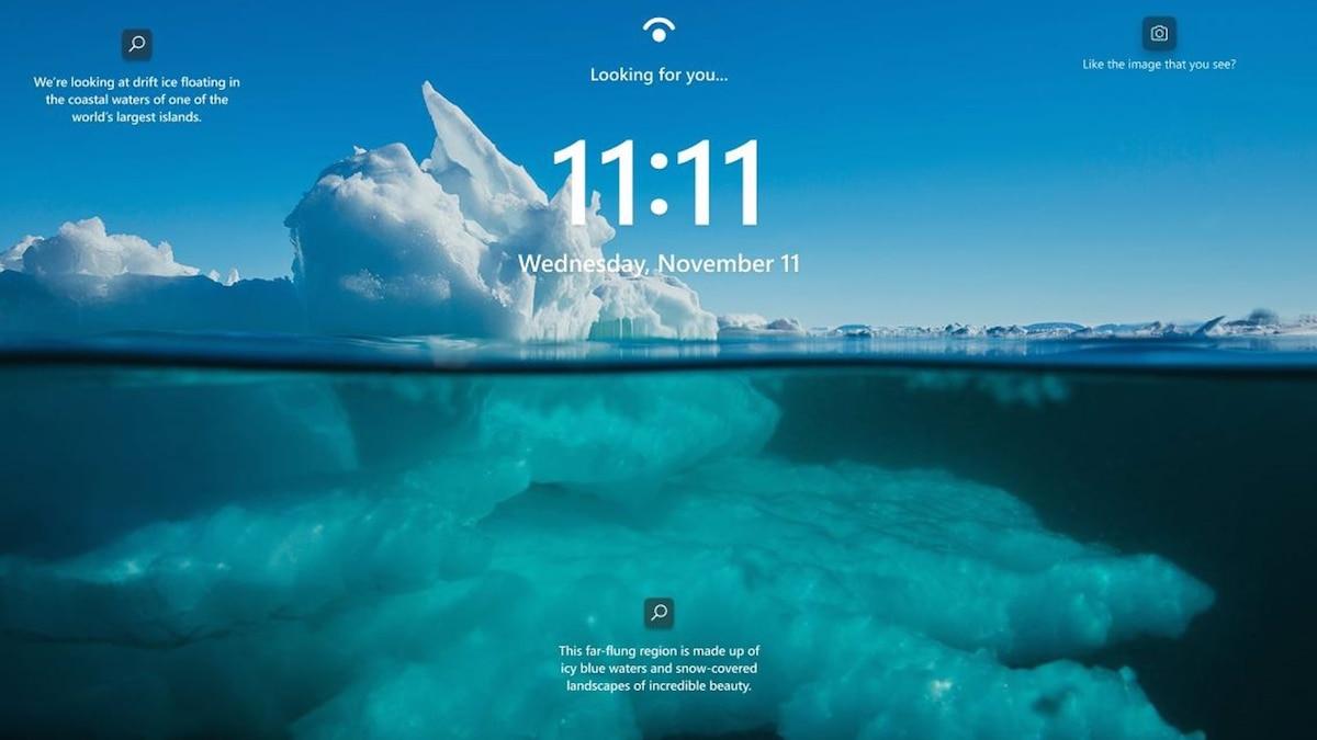 Fondo dinámico en escritorio de Windows 11
