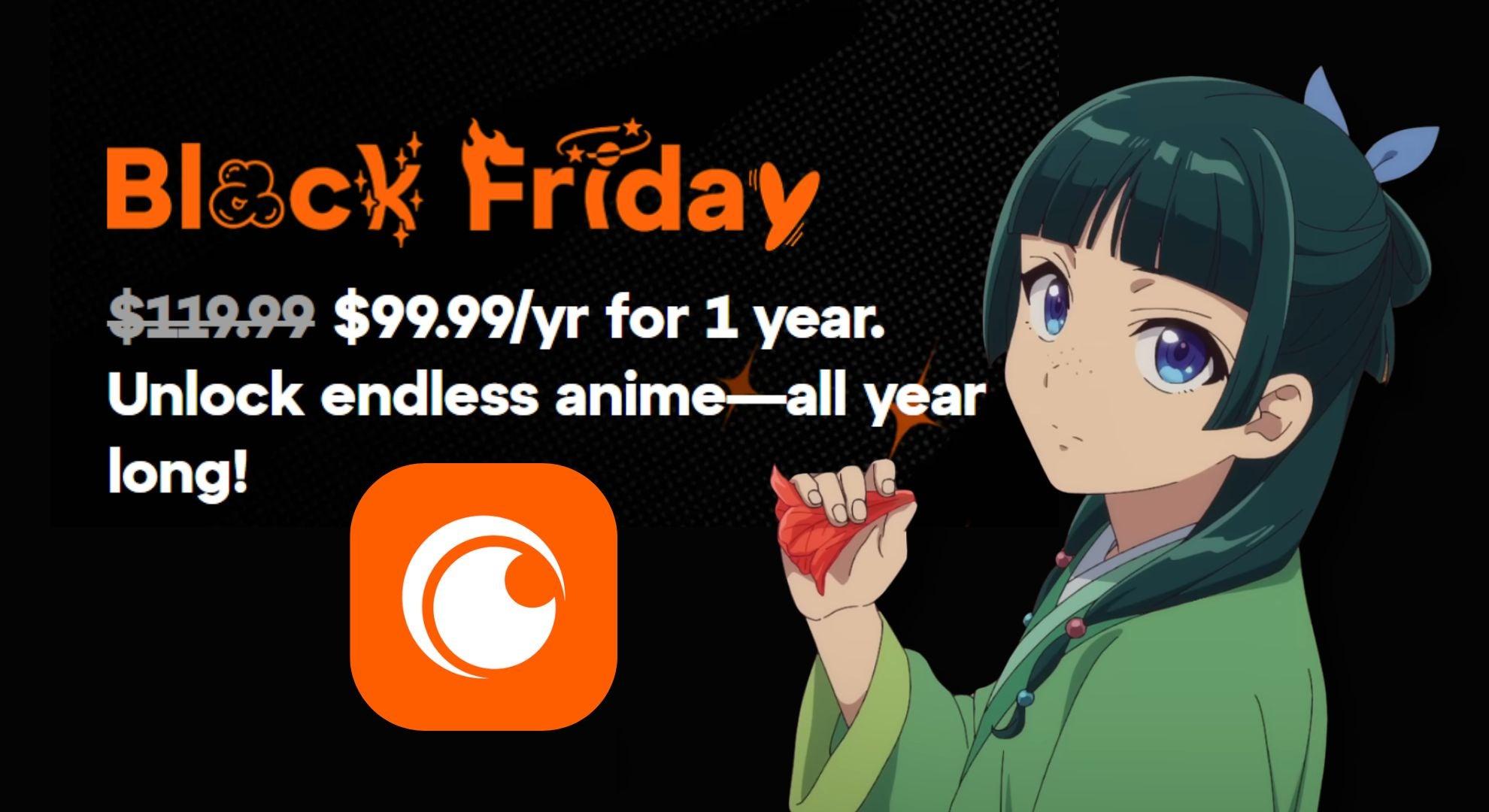 Plan Mega Fan Crunchyroll Black Friday