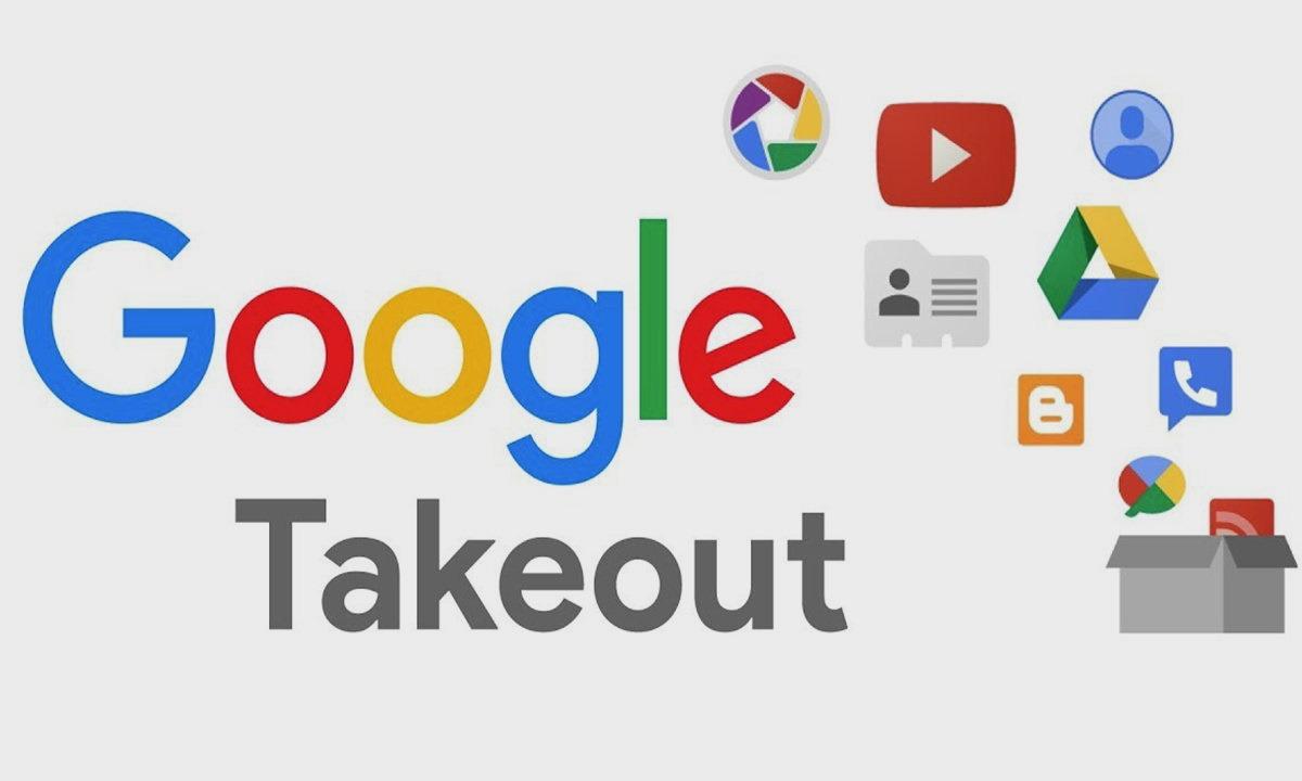 Descargar datos con Google Takeout
