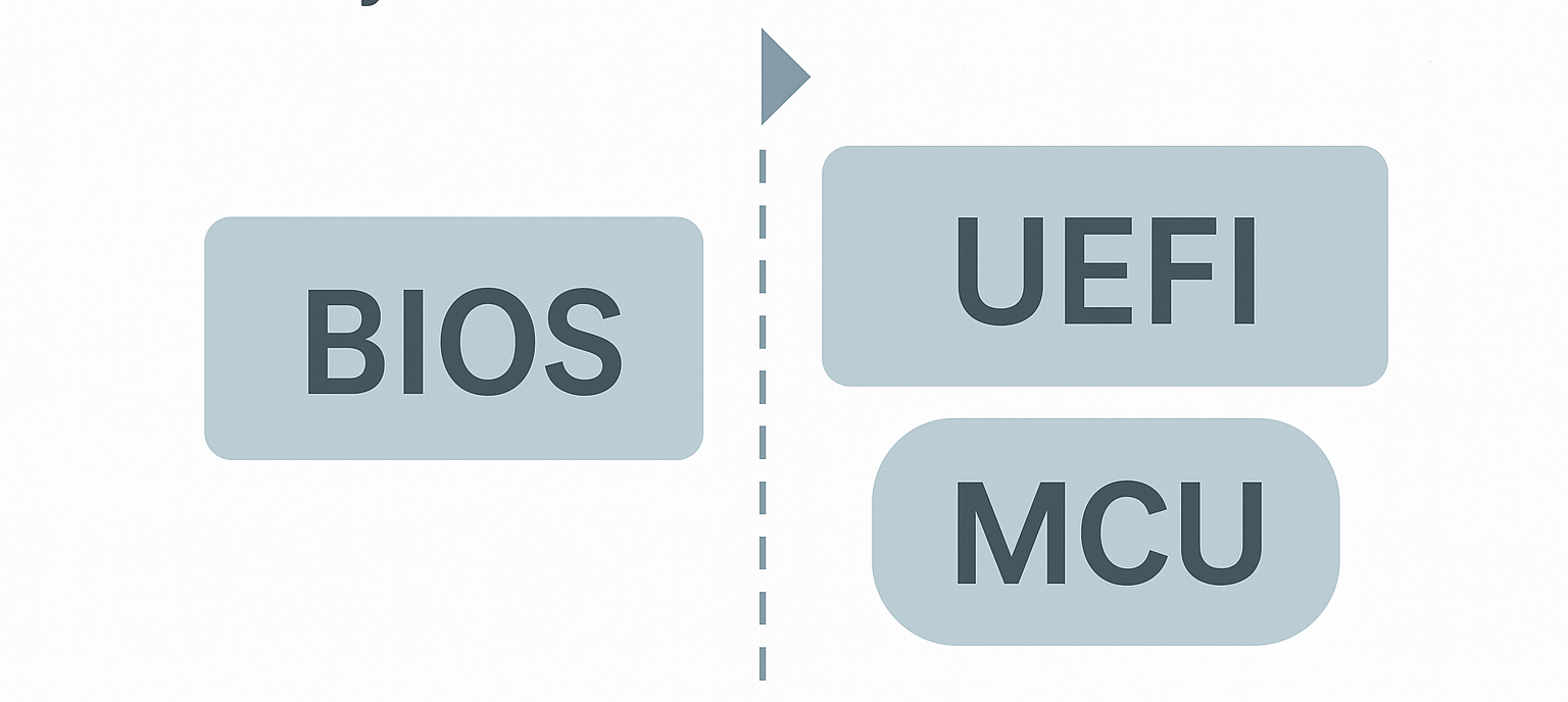 Esquema proceso de arranque UEFI