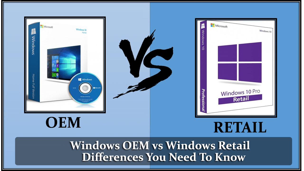 Funcionamiento licencias Windows OEM