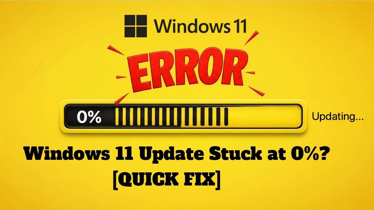 Causas del error de Windows Update atascado