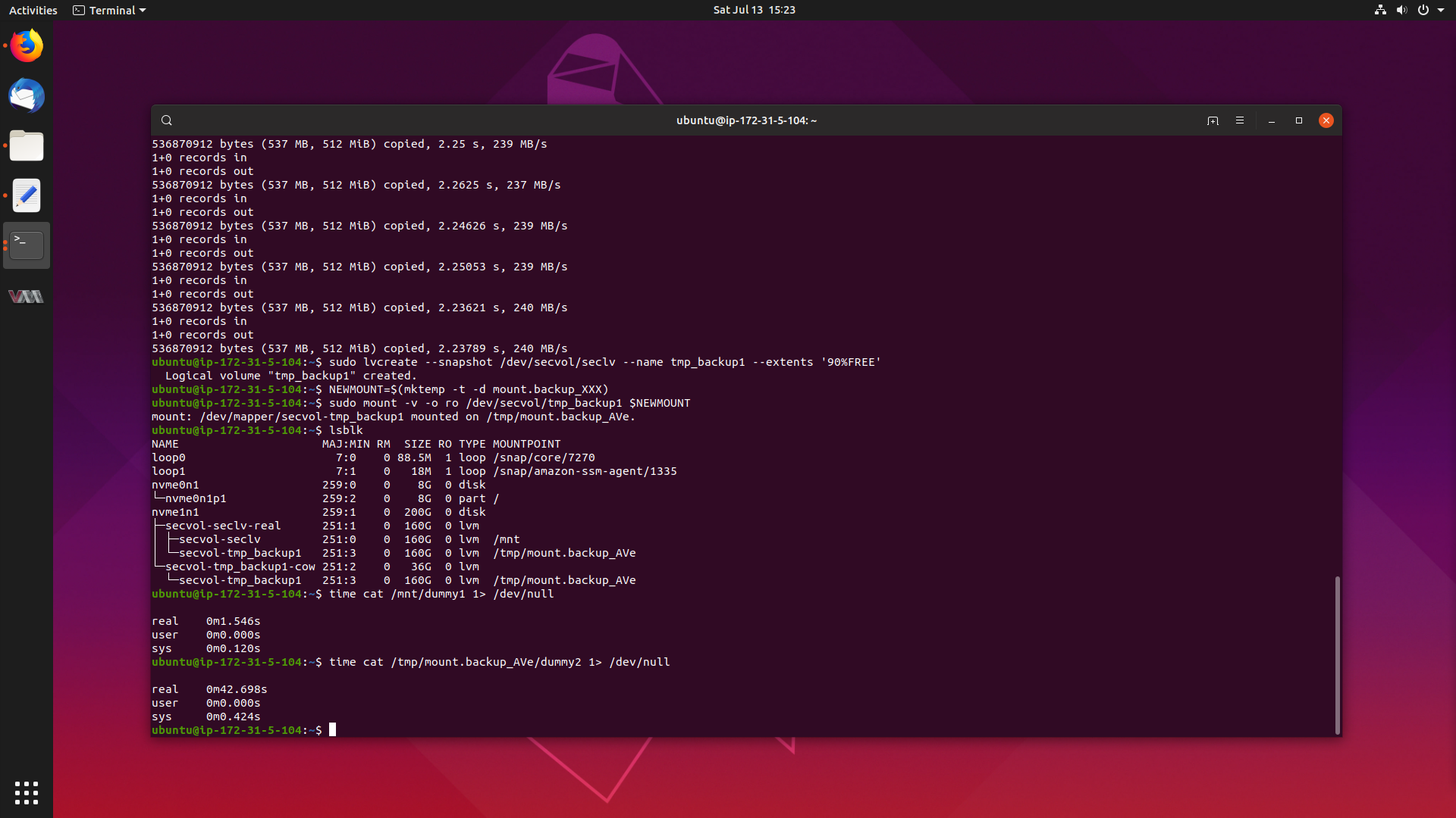 Monitorización de rendimiento NVMe en Linux