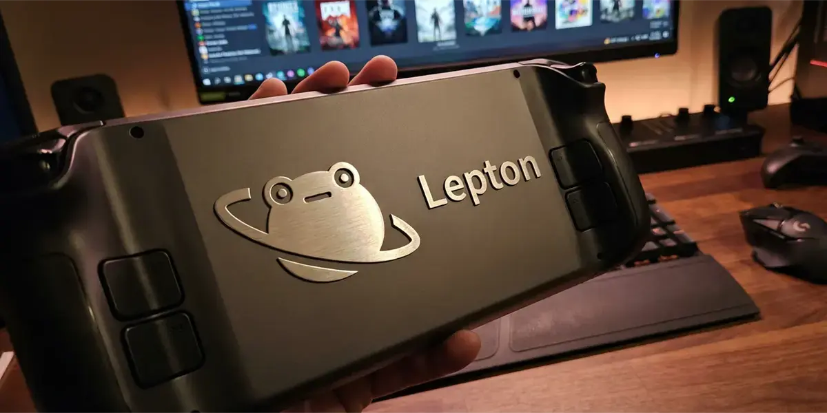 Lepton juegos Android en Steam Frame Lepton ejecutando juegos Android
