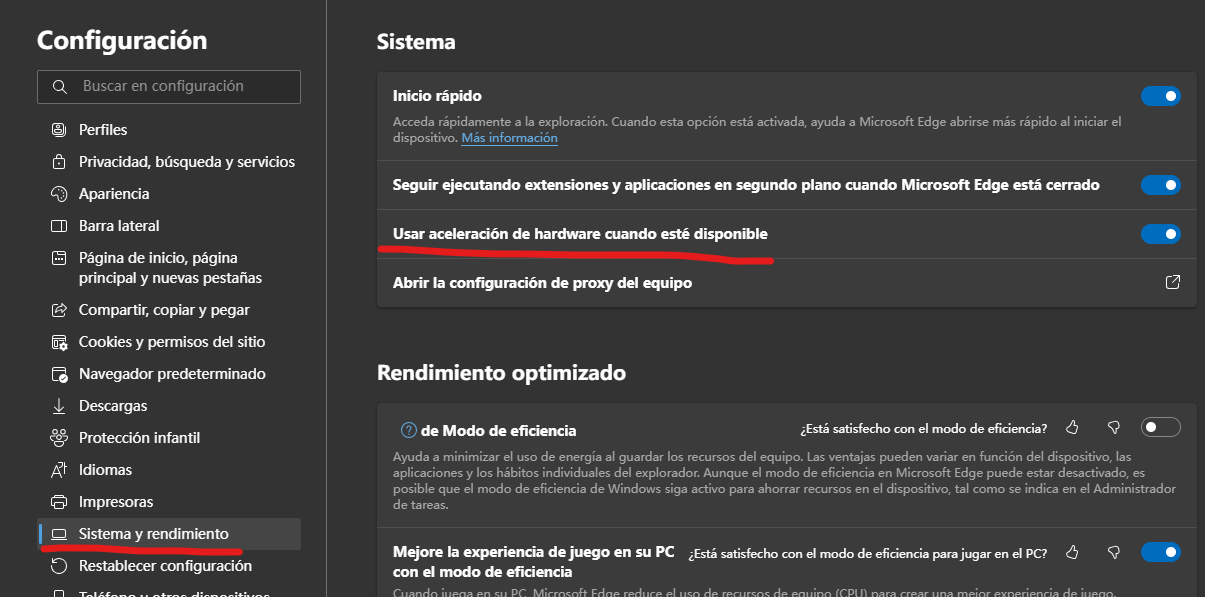 Abrir configuración de Microsoft Edge Abrir configuración de Microsoft Edge