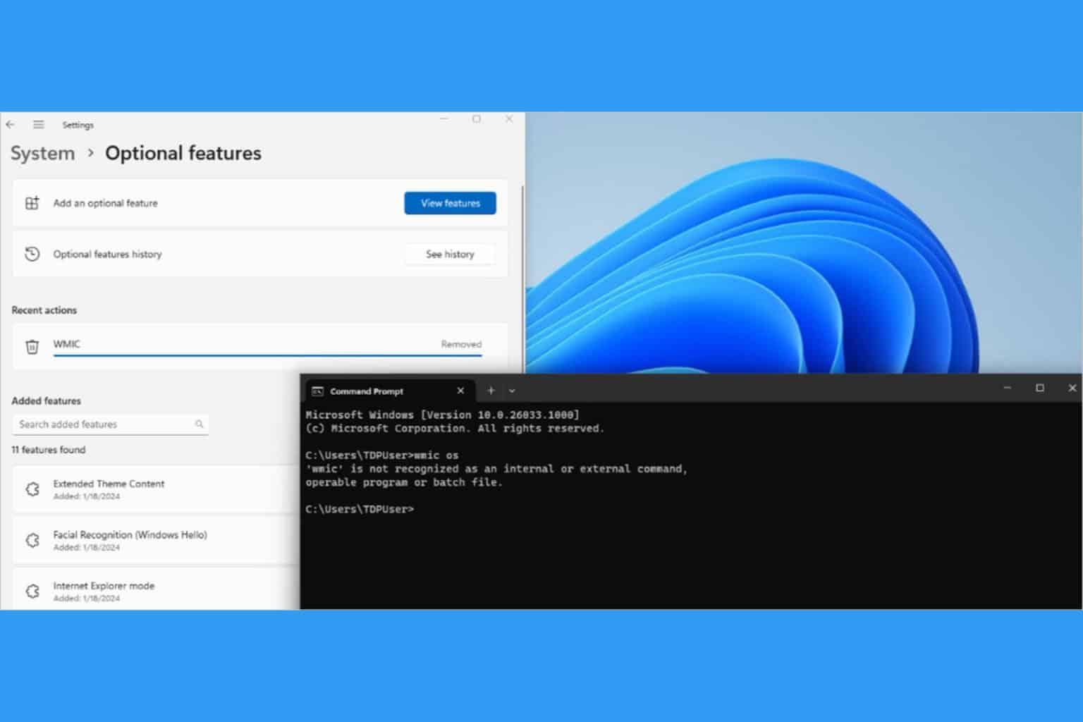 Feature on Demand en Windows